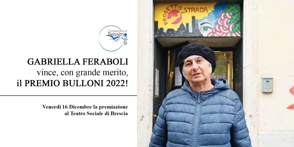 Il Premio Bulloni a Gabriella Feraboli