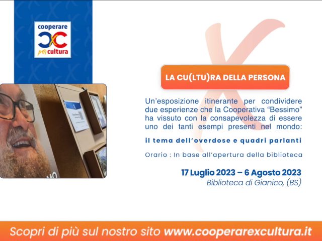 «La Cu(ltu)ra della persona» a Gianico