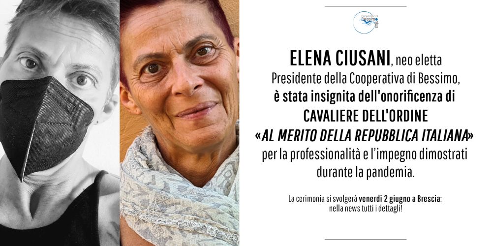 Elena è «Cavaliere della Repubblica»!