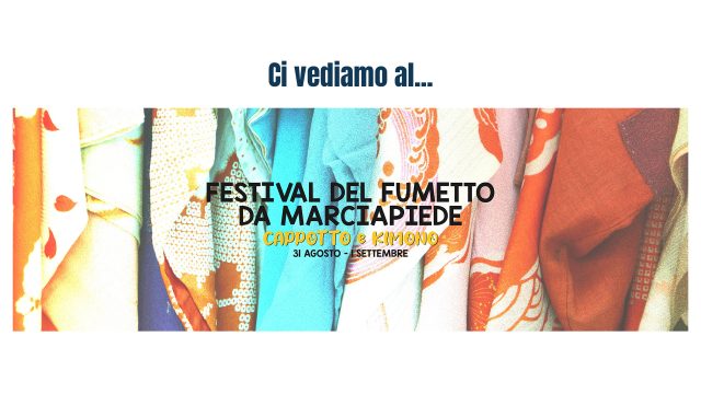 Ci vediamo al Festival del Fumetto da marciapiede!