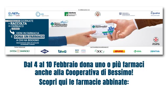 Giornate di raccolta del farmaco 2025