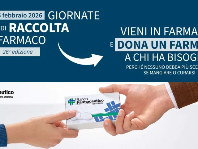 Giornate di raccolta del farmaco 2026