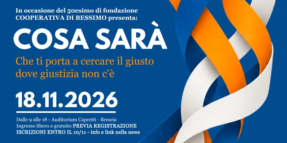 Convegno “Cosa sarà…”: aperte le iscrizioni (anche per ECM)