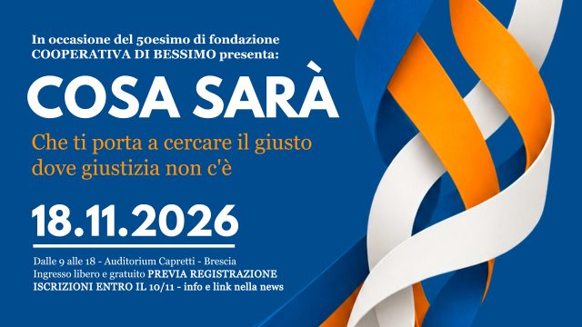 Convegno “Cosa sarà…”: aperte le iscrizioni (anche per ECM)
